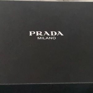 Prada Nylon Sneakers w/ Pouch